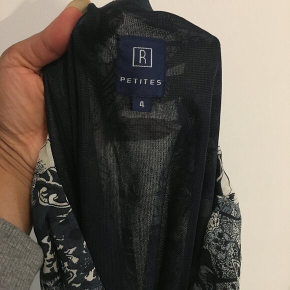 Blue and white patterned skirt, Reitman Petites - Picture 2 of 3